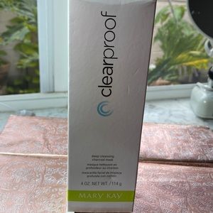 Mary Kay , clearproof . Deep- cleansing charcoal mask.  New.
